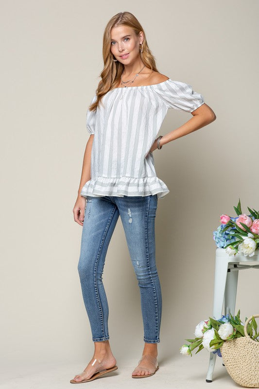Off Shoulder Blouse