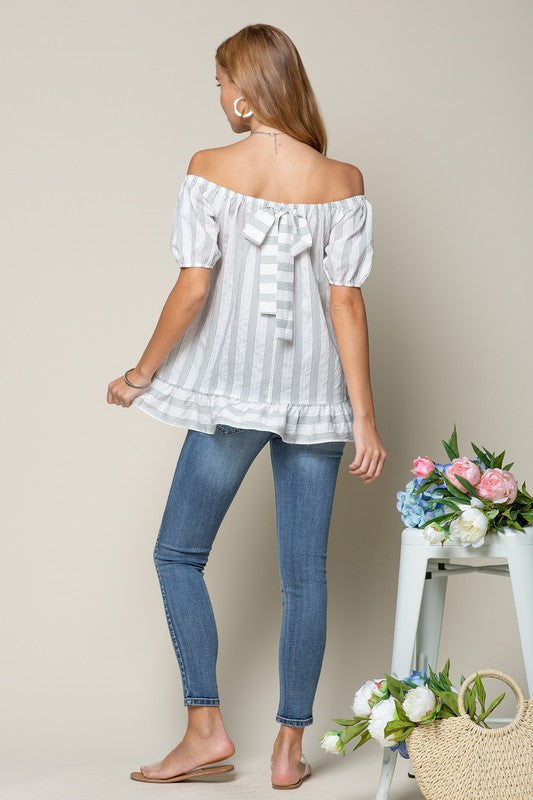 Off Shoulder Blouse