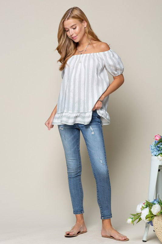 Off Shoulder Blouse