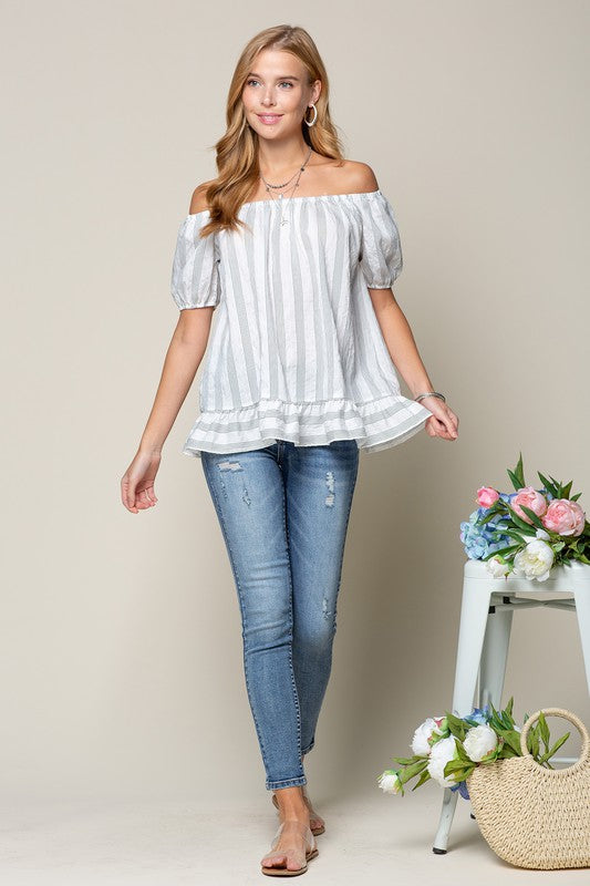 Off Shoulder Blouse