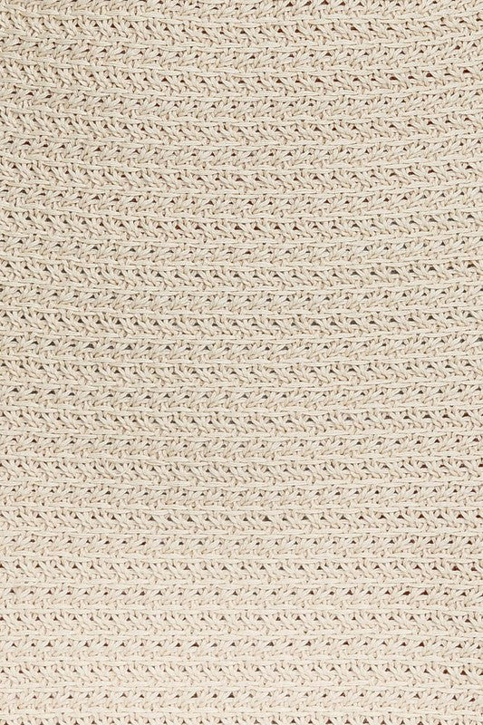 Sand Dune Crochet Dress