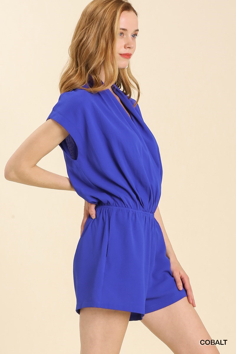 Cobalt Chic Romper