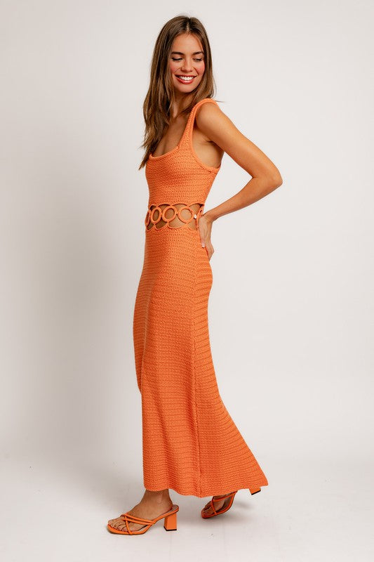 Sand Dune Crochet Dress