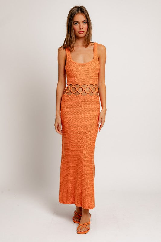 Sand Dune Crochet Dress