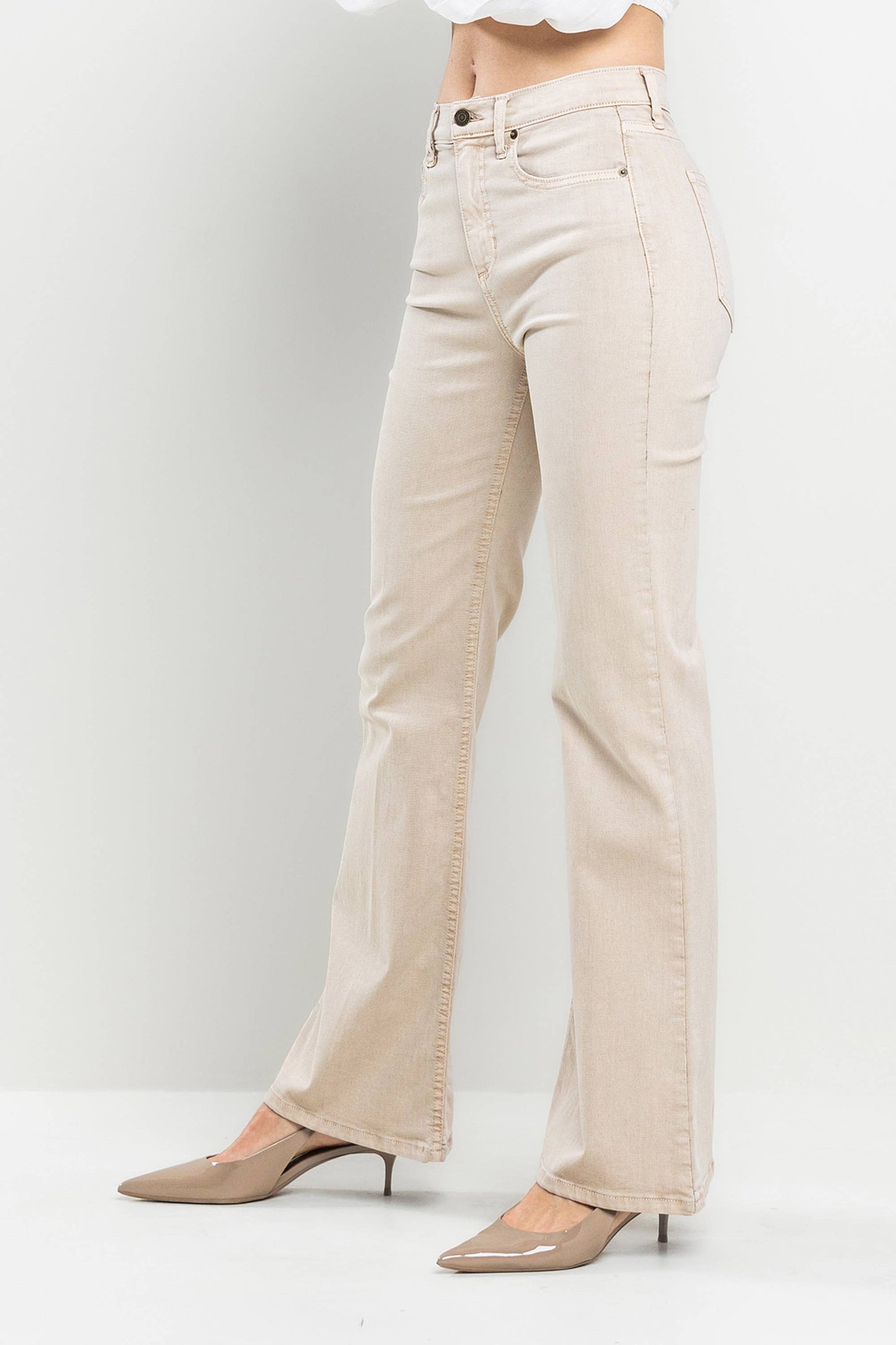 Sneak Peek High Rise Slim Bootcut