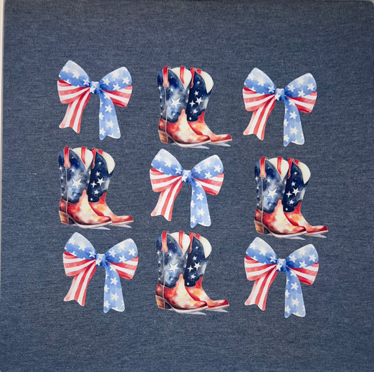 Boots and Bows Tee