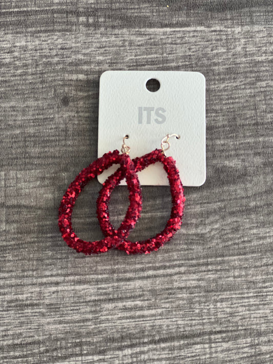 Teardrop Hoop Earrings