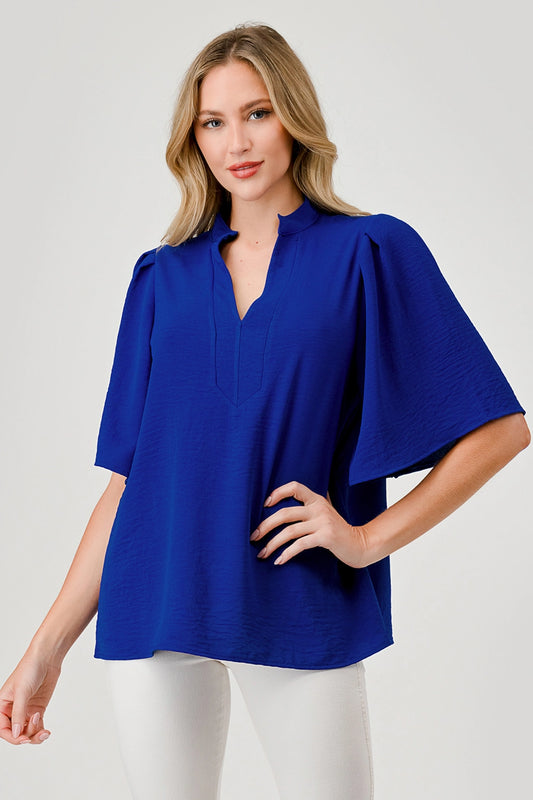 GiGi Flutter Sleeve Top
