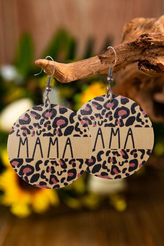 Casual Leopard Mama Earrings
